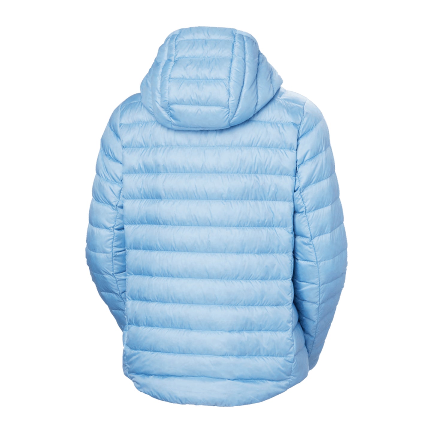 HH Women's W Verglas Hooded Down 2.0 – Bright Blue – back
