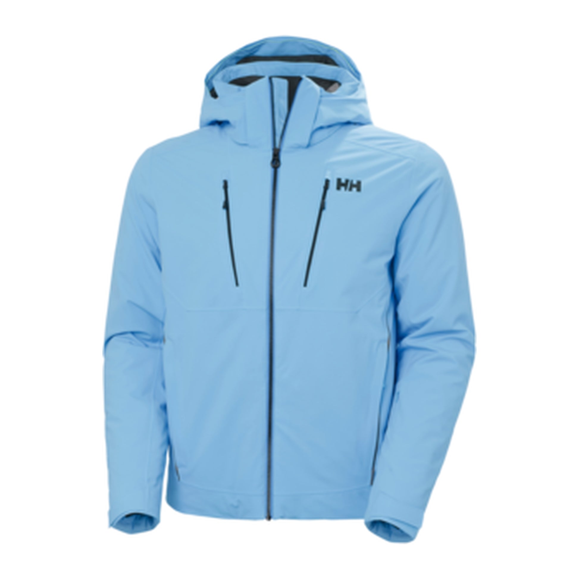 HH Men's Alpha 4.0 Jacket – Bright Blue – detail