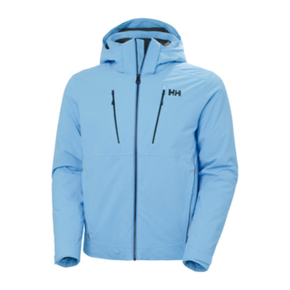 HH Men's Alpha 4.0 Jacket – Bright Blue – detail