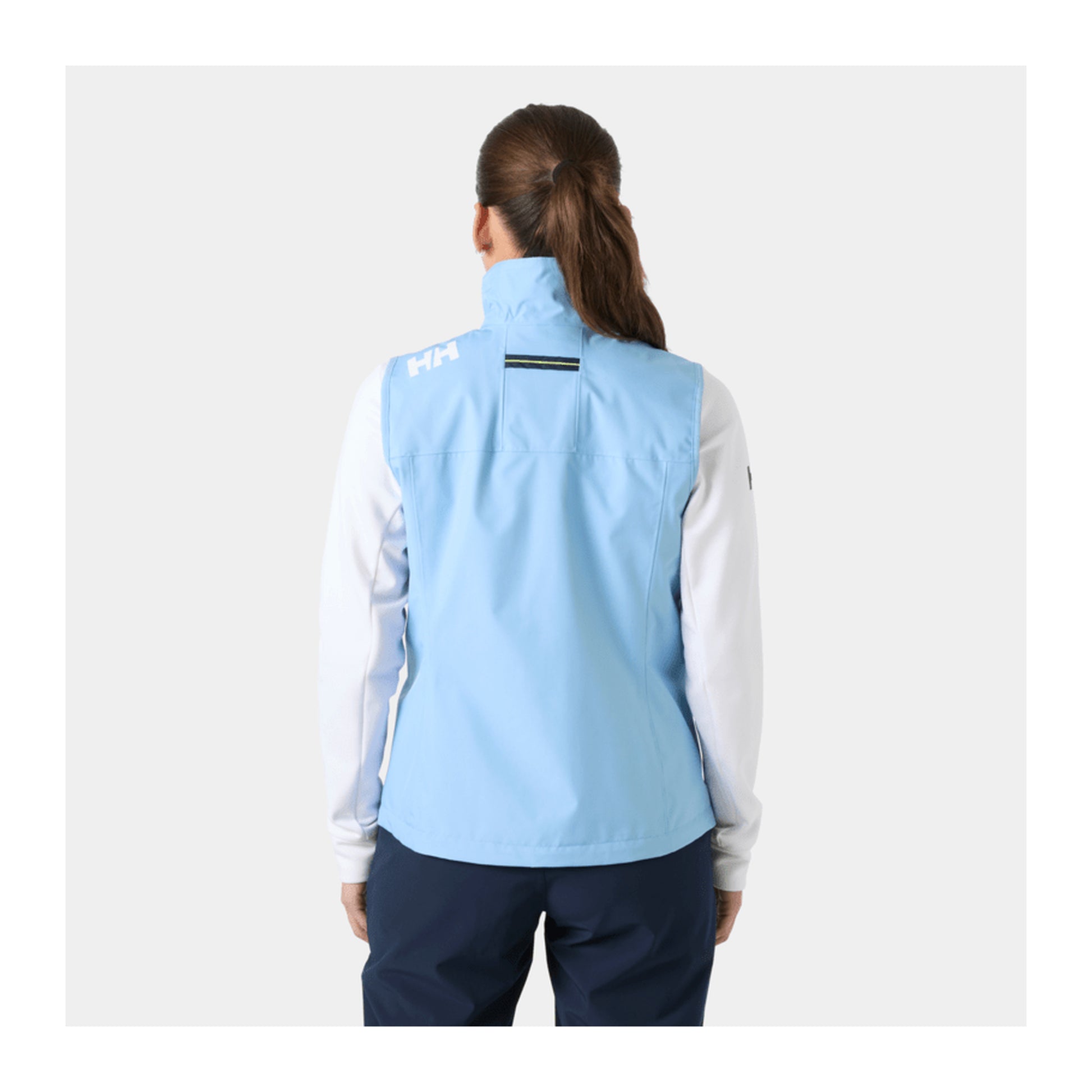 HH Women's W Crew Vest 2.0 – Bright Blue – detail
