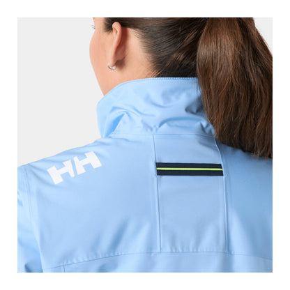 HH Women's W Crew Midlayer Jacket 2 – Bright Blue – detail