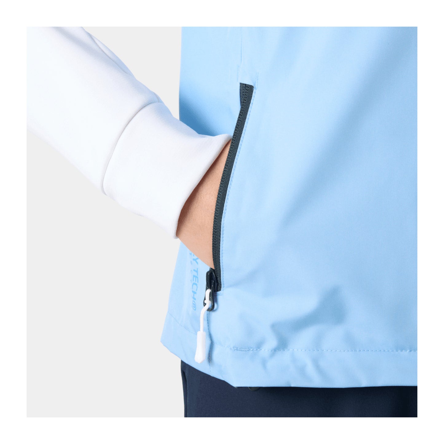 HH Women's W Crew Vest 2.0 – Bright Blue – detail