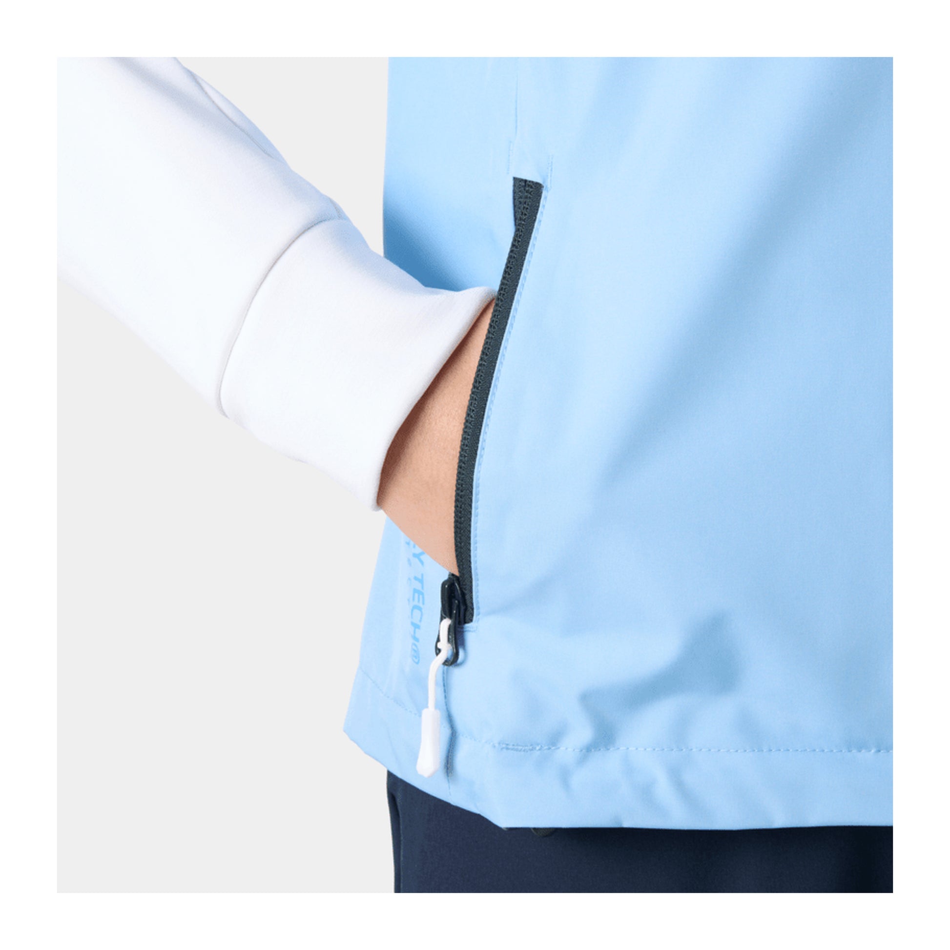 HH Women's W Crew Vest 2.0 – Bright Blue – detail