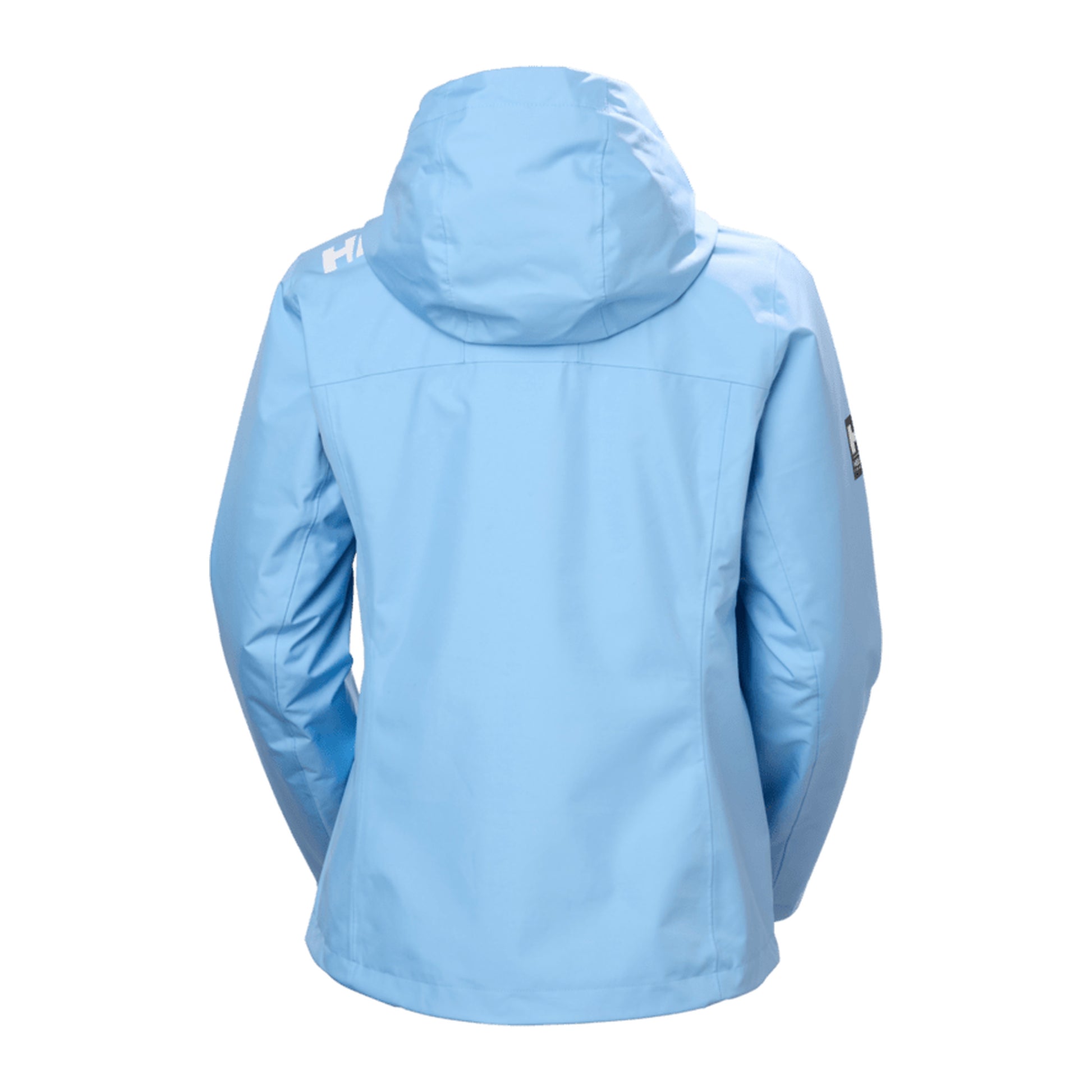 HH Women's W Crew Hooded Midl Jacket 2.0 – Bright Blue – back