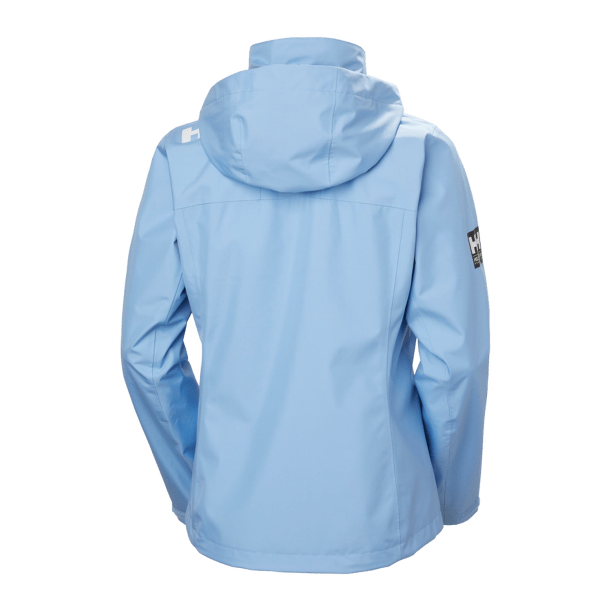 HH Women's W Crew Hooded Jacket 2.0 – Bright Blue – back
