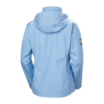 HH Women's W Crew Hooded Jacket 2.0 – Bright Blue – back