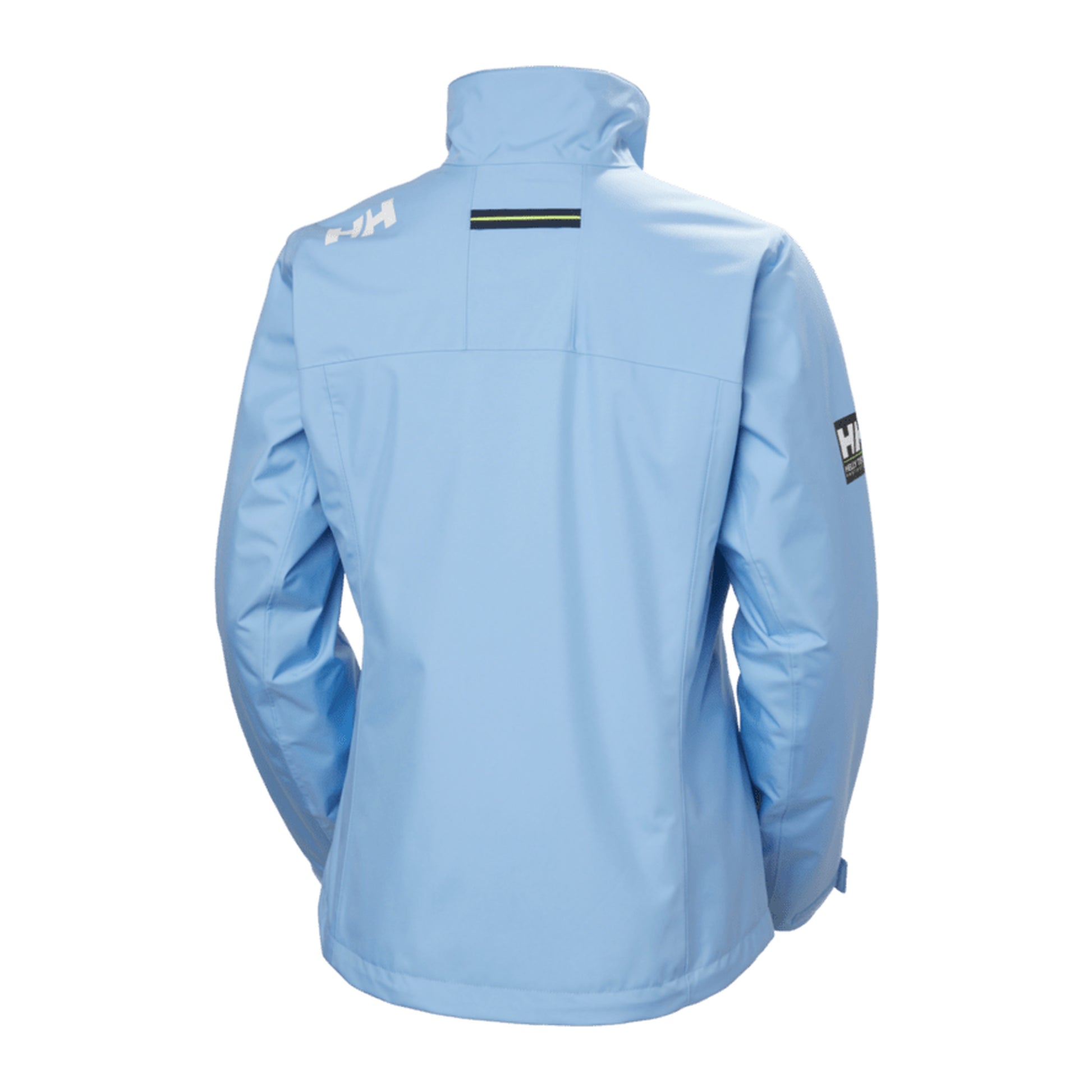 HH Women's W Crew Midlayer Jacket 2 – Bright Blue – back