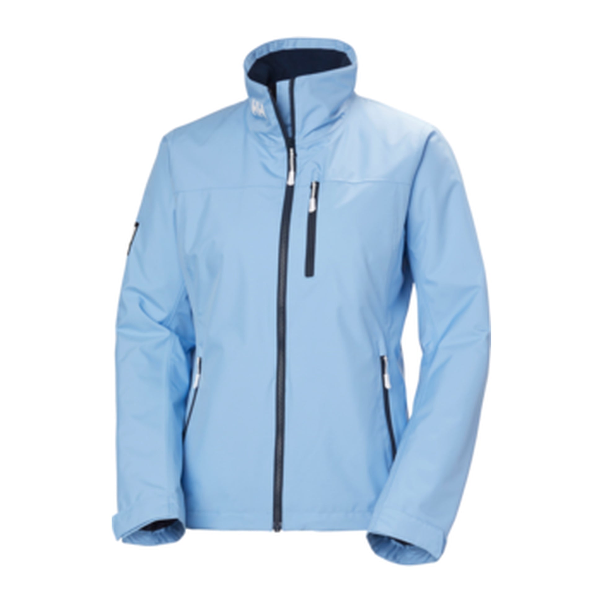 HH Women's W Crew Midlayer Jacket 2 – Bright Blue – detail