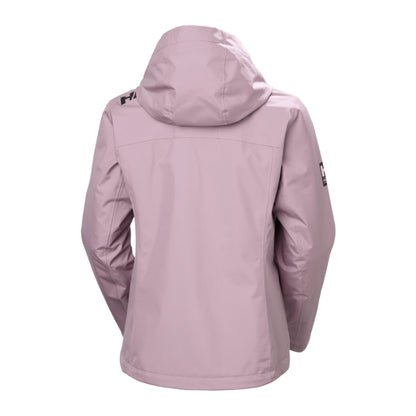 HH Women's W Crew Hooded Midl Jacket 2.0 – Purple Clay – back