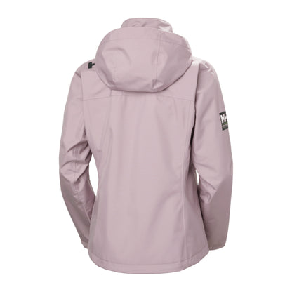 HH Women's W Crew Hooded Jacket 2.0 – Purple Clay – back