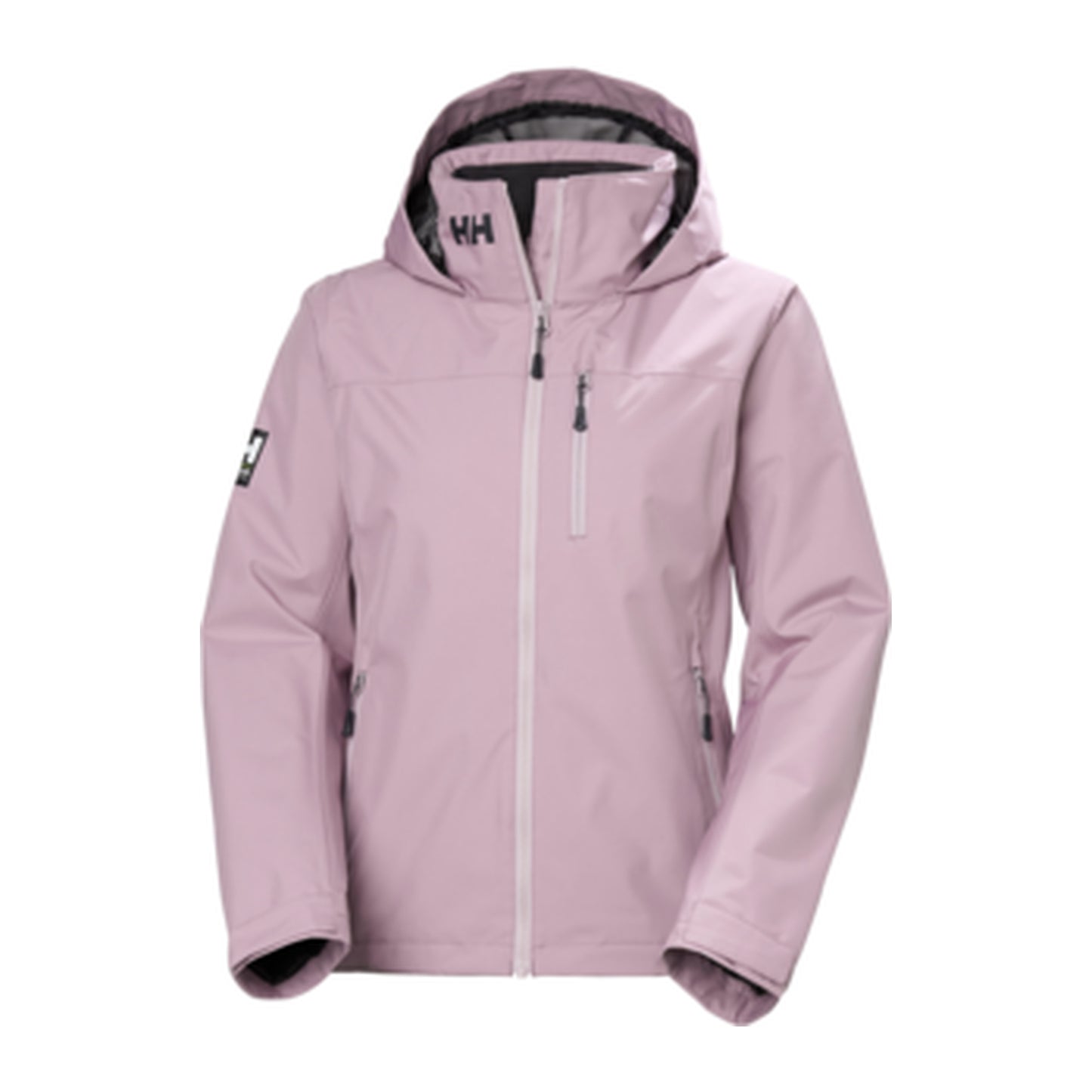 HH Women's W Crew Hooded Midl Jacket 2.0 – Purple Clay – detail