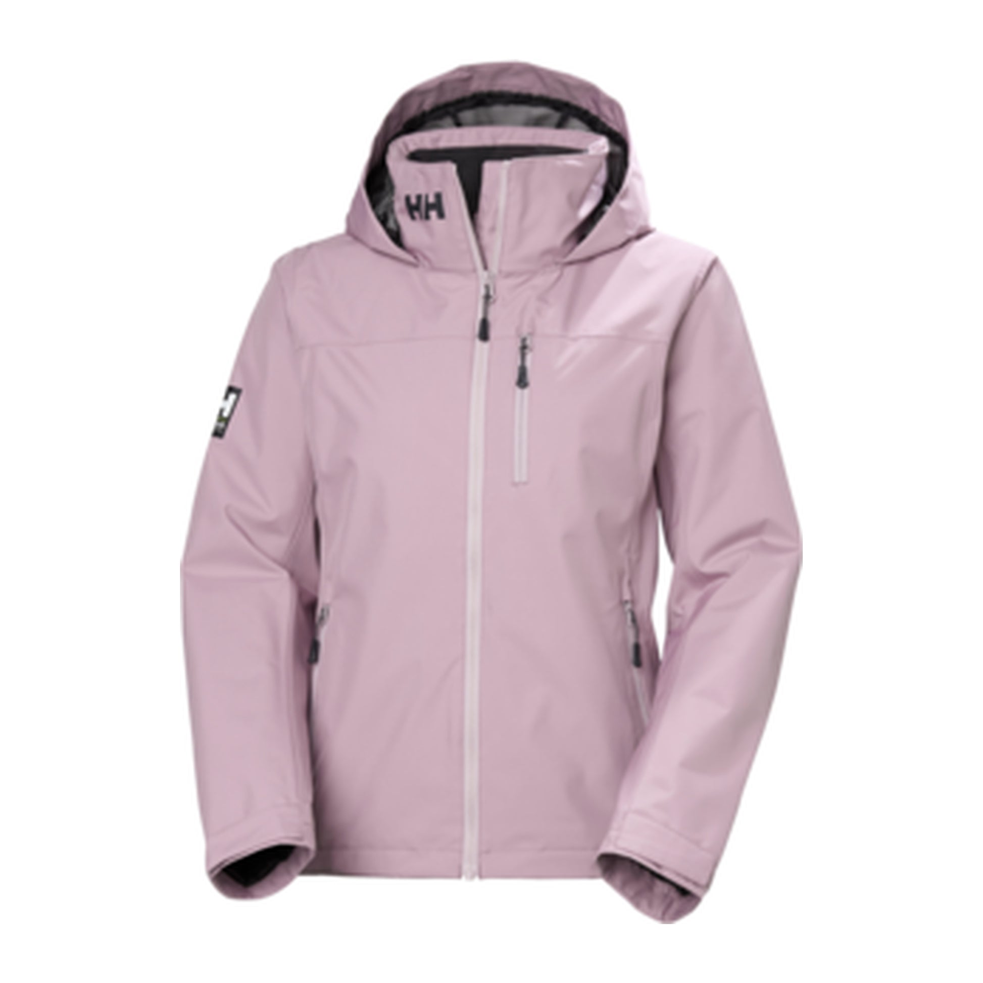 HH Women's W Crew Hooded Midl Jacket 2.0 – Purple Clay – detail