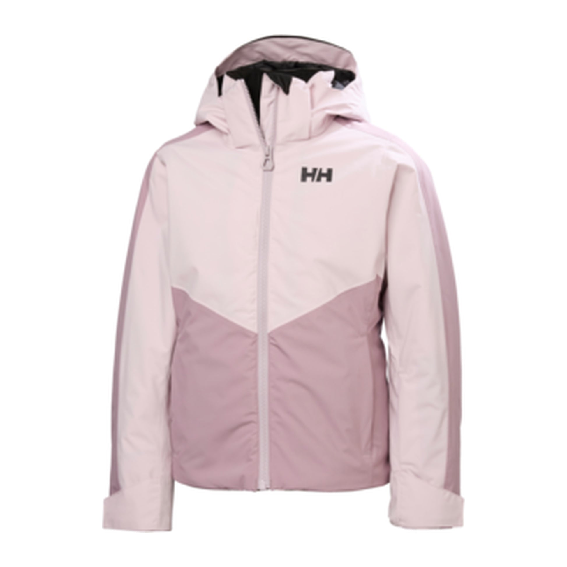 HH Girls' Jr Girl Snowbliss Jacket – Purple Clay – detail