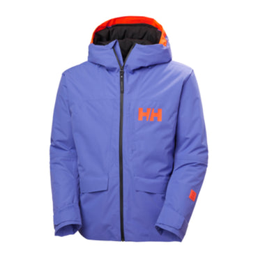 HH Men's Emiko Insulated Jacket – Ultra Violet – detail