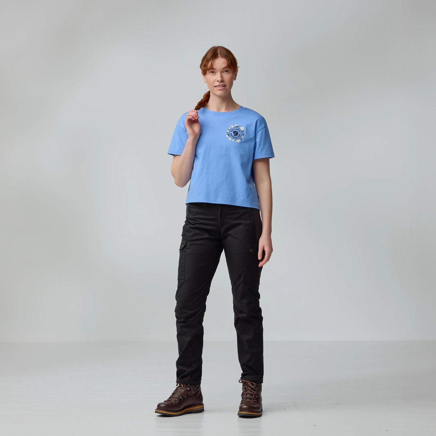 Fjällräven  Fjällblomster Logo T-shirt W