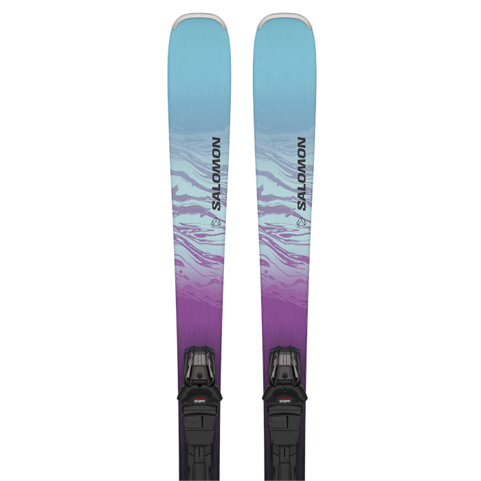 Salomon 女式 Stance 80W 滑雪板（带 M10 GripWalk 固定器）'25
