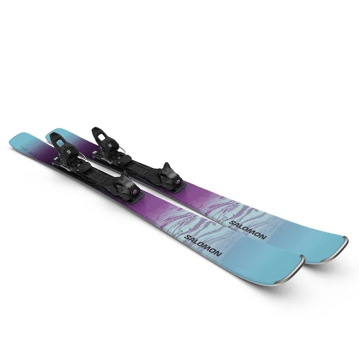 Salomon 女式 Stance 80W 滑雪板（带 M10 GripWalk 固定器）'25