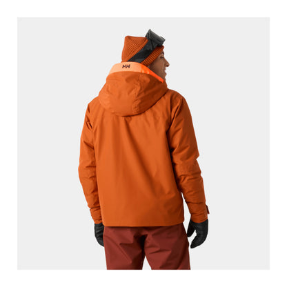 HH Men's Emiko Insulated Jacket – Ginger Biscuit – detail