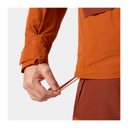HH Men's Emiko Insulated Jacket – Ginger Biscuit – detail