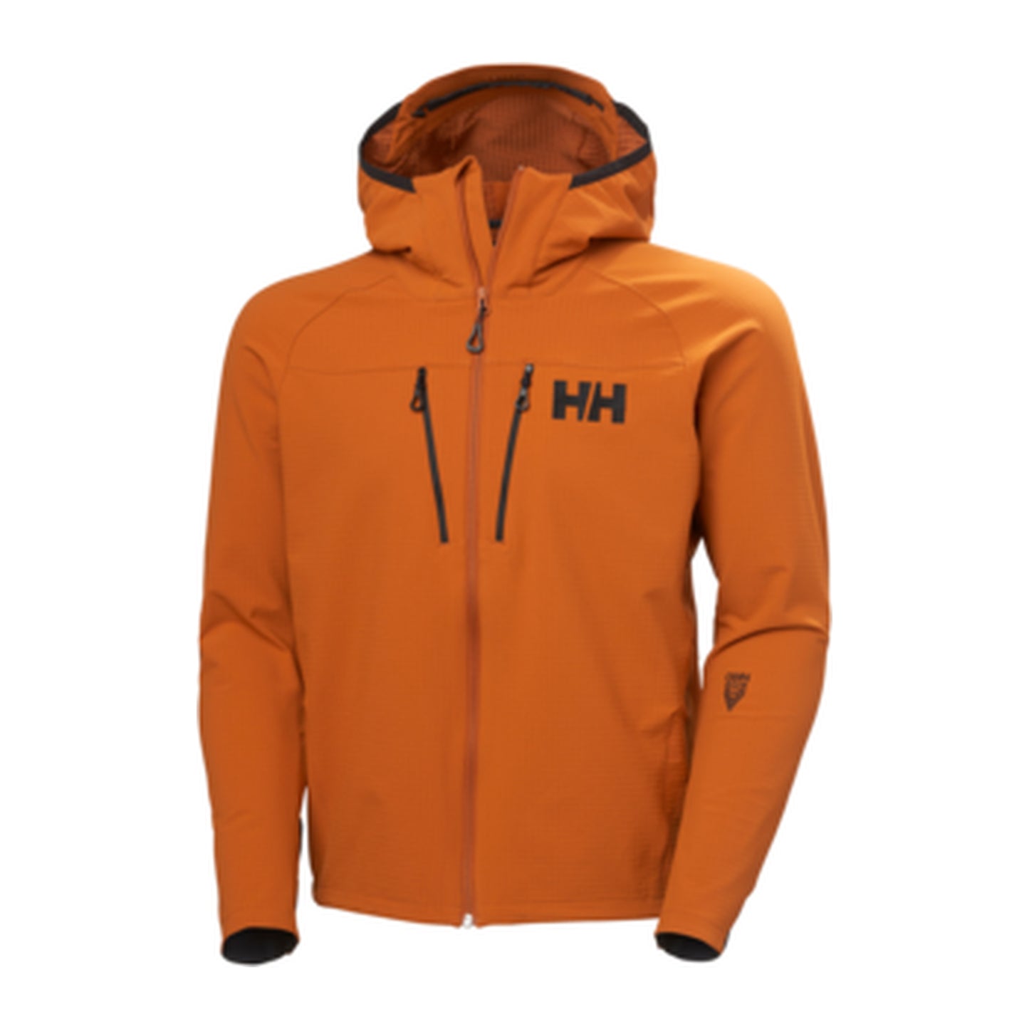 HH Men's Odin Pro Shield Jacket – Ginger Biscuit – detail