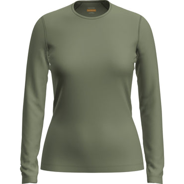 Icebreaker Women's Merino 260 Tech Long Sleeve Crewe - Lichen