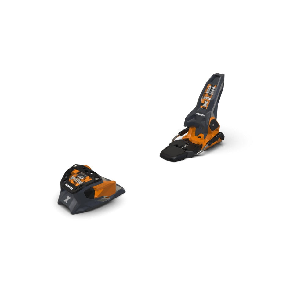 Marker Griffon X 13 Bindings 26/27 — Graphite/Orange toe and heel