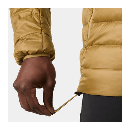 HH Men's Verglas Hooded Down 2.0 – Elmwood – detail