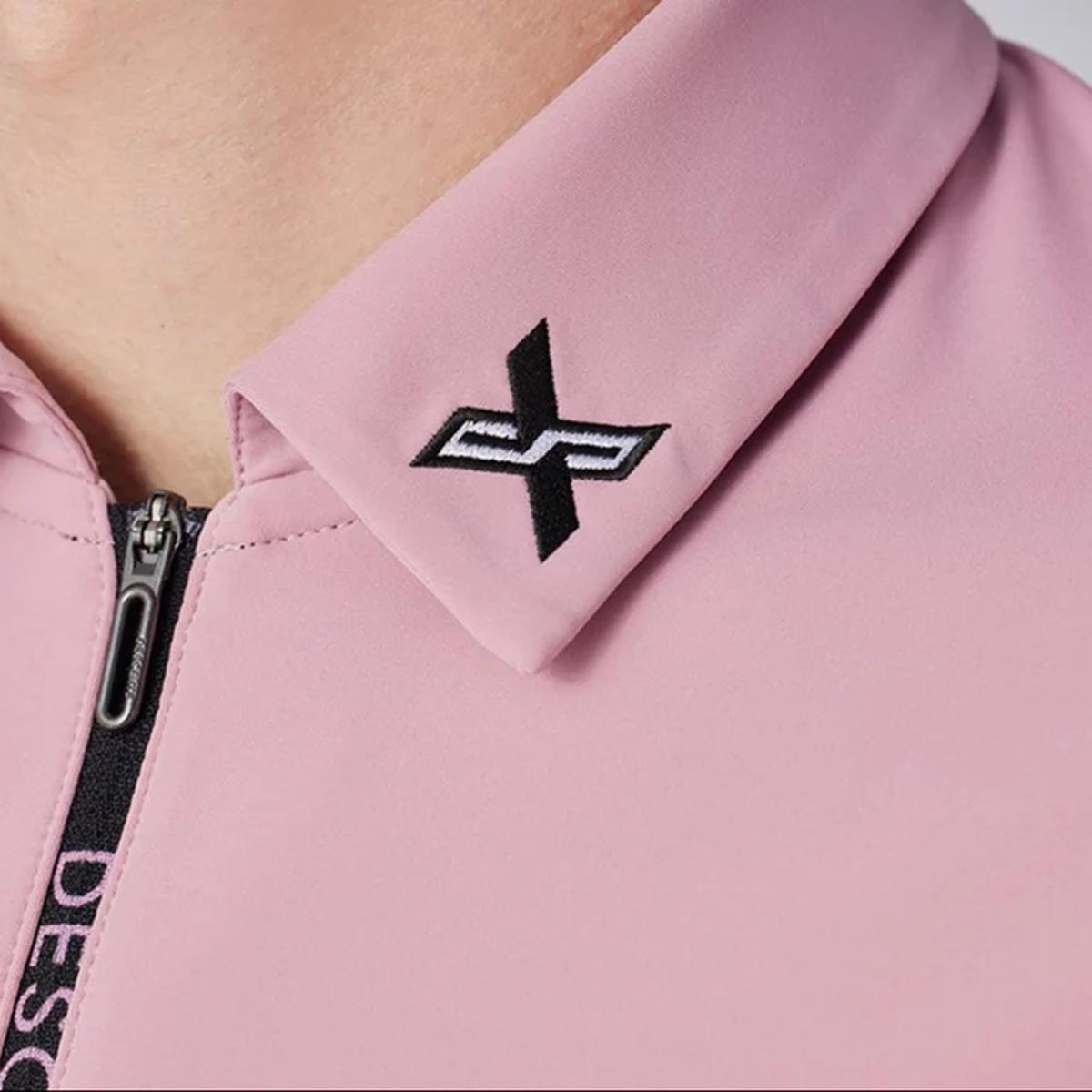Descente Half-Zip Short-Sleeved Shirt