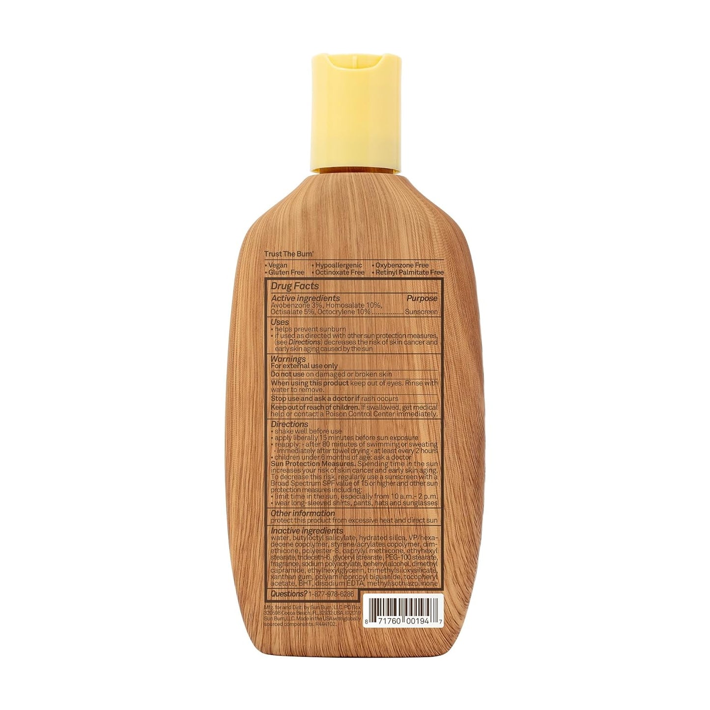 Sun Bum Original SPF 50 Sunscreen Lotion