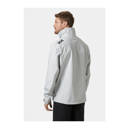 HH Men's Crew Jacket 2.0 – Grey Fog – detail