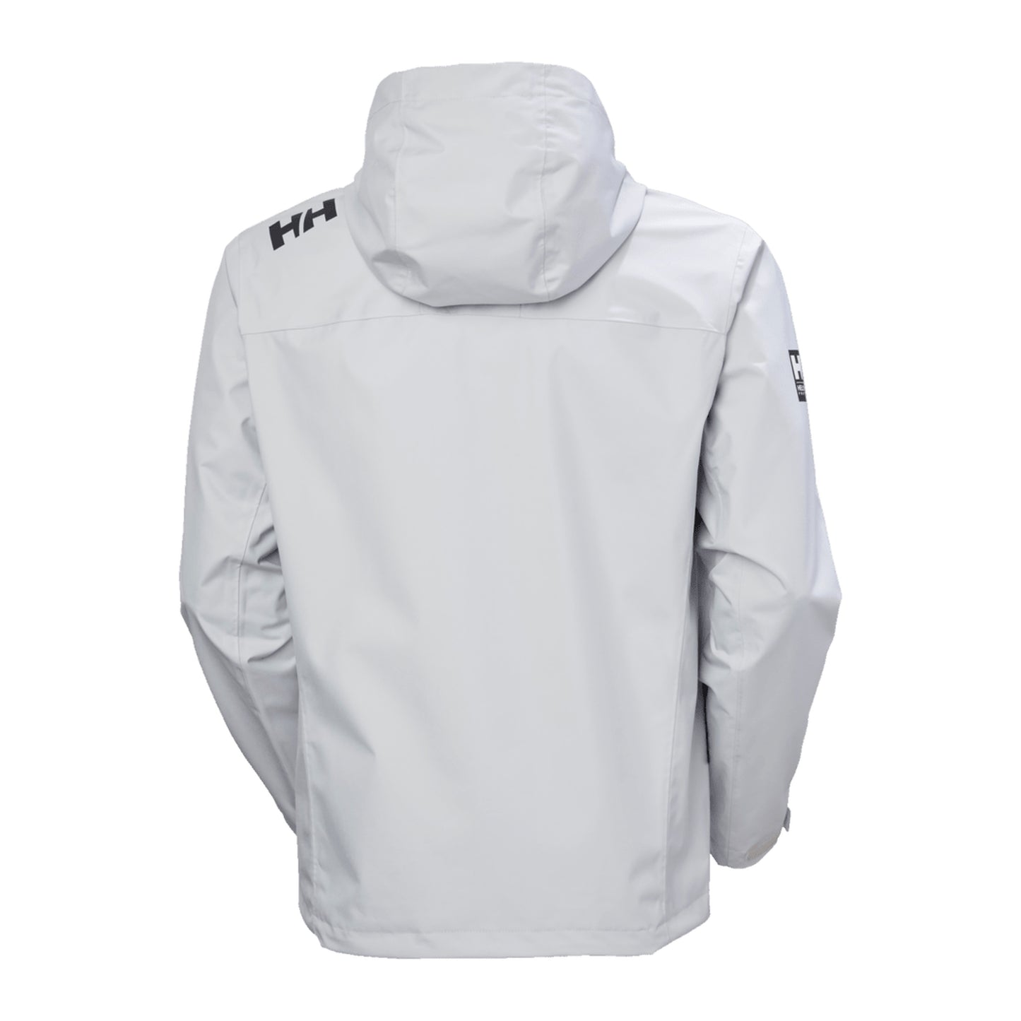 HH Men's Crew Hooded Jacket 2.0 – Grey Fog – back