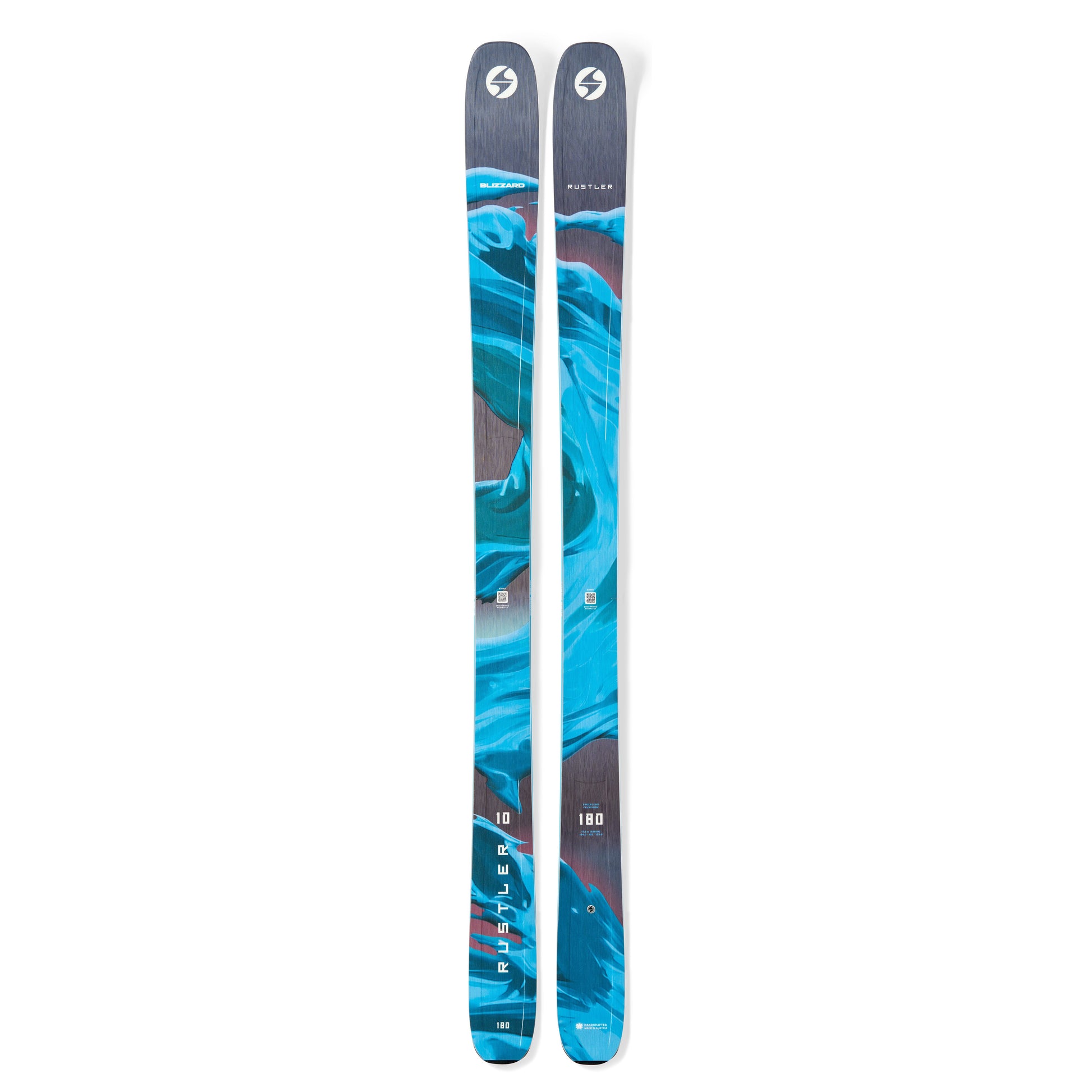Blizzard Rustler 10 ski – topsheet