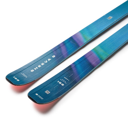 Blizzard Sheeva 9 ski – angled topsheet detail
