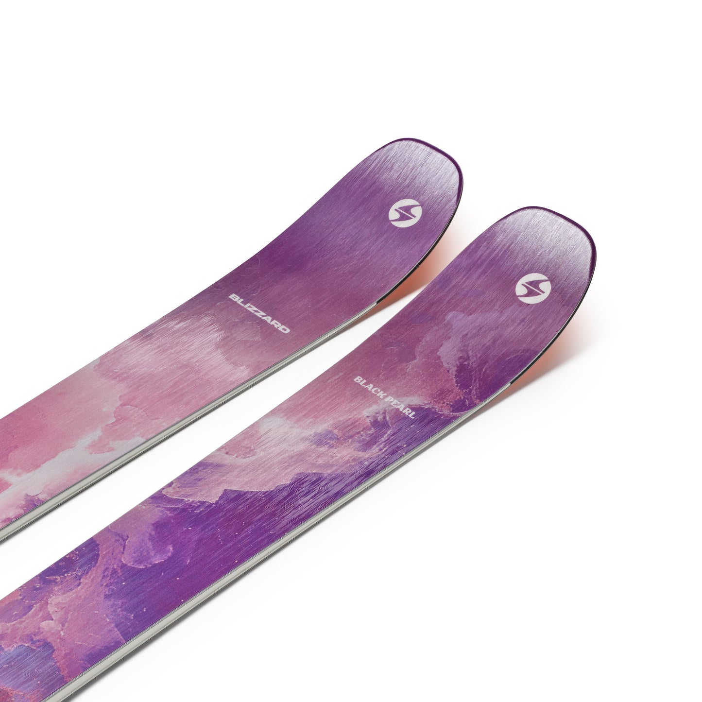 Blizzard Black Pearl 94 26/27 ski – angled view of the pair