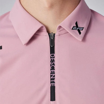 Descente Half-Zip Short-Sleeved Shirt