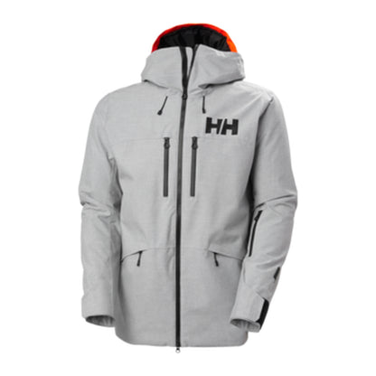 HH Men's Garibaldi 2.0 Jacket – Grey Melange – detail