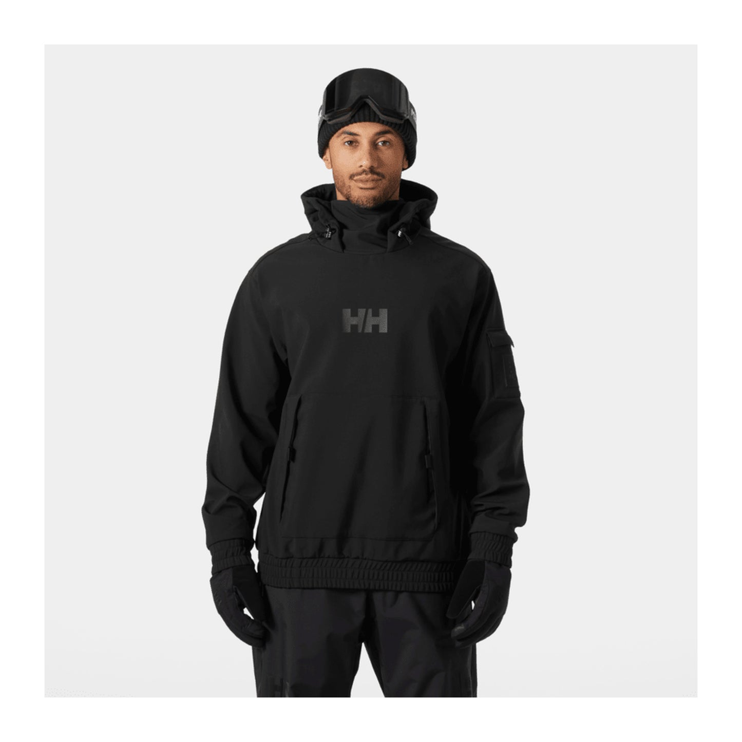 HH Ullr D Ridable Hoodie – Black – detail