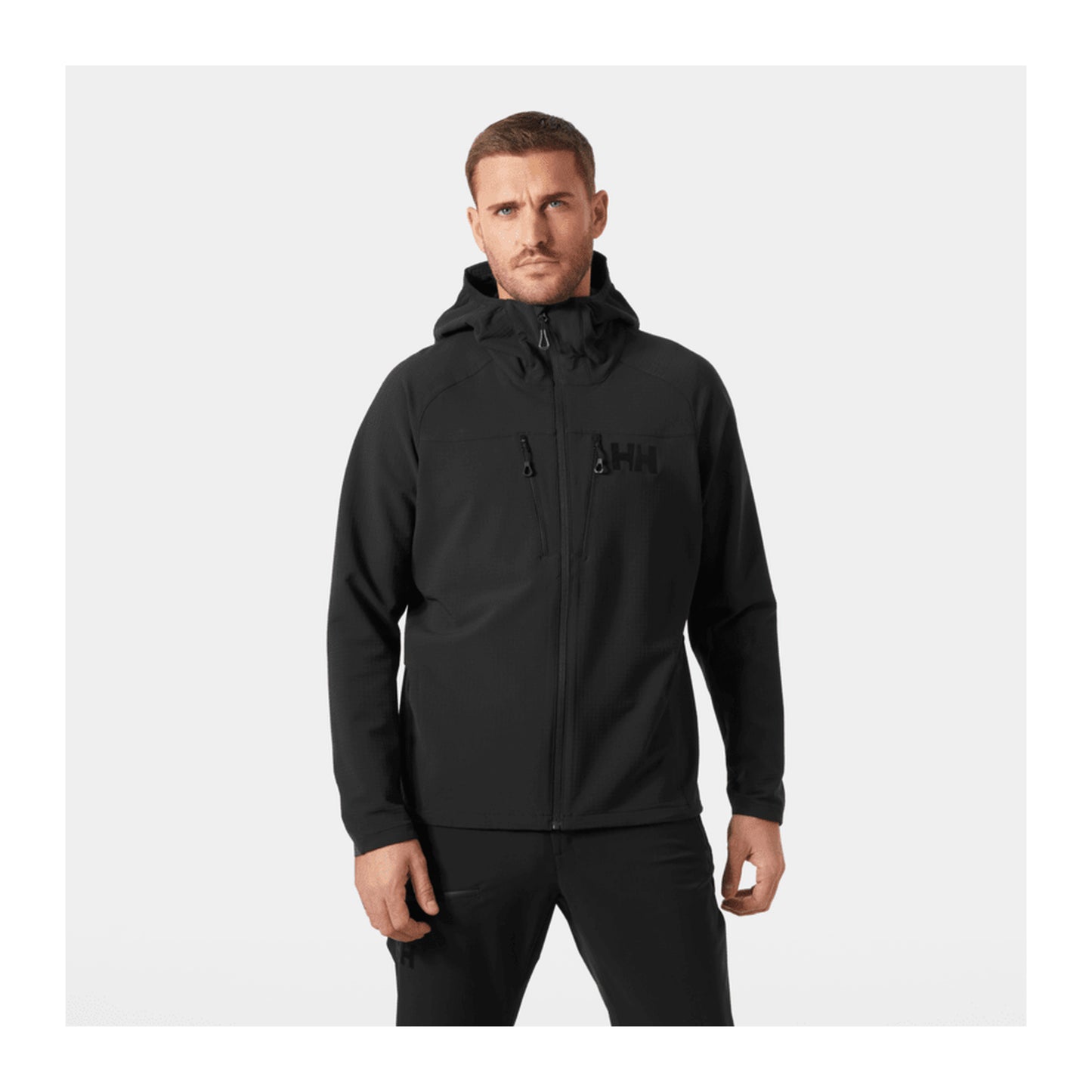 HH Men's Odin Pro Shield Jacket – Black – detail