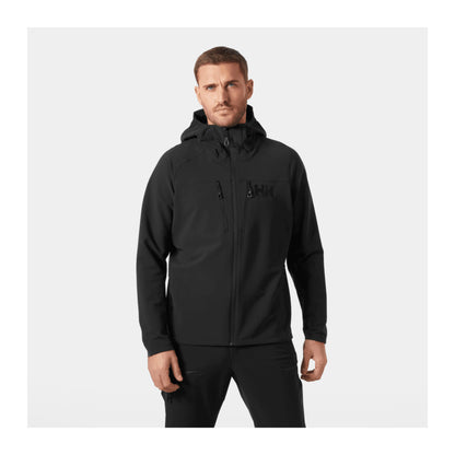 HH Men's Odin Pro Shield Jacket – Black – detail
