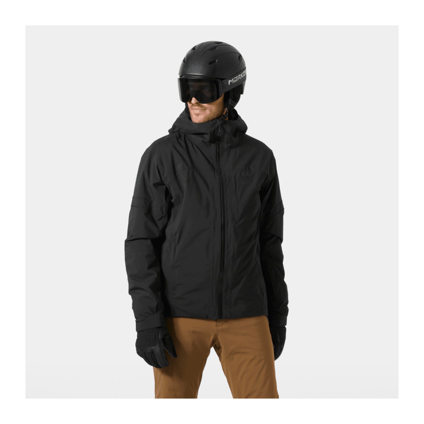 HH Men's Courchevel Jacket – Black – detail