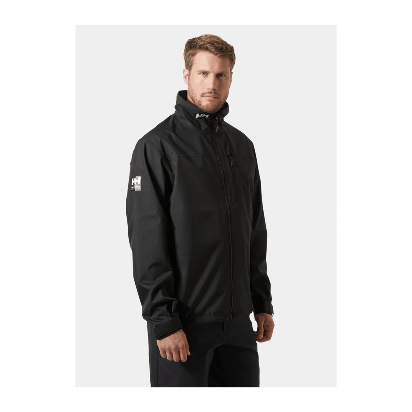 HH Men's Crew Jacket 2.0 – Black – detail