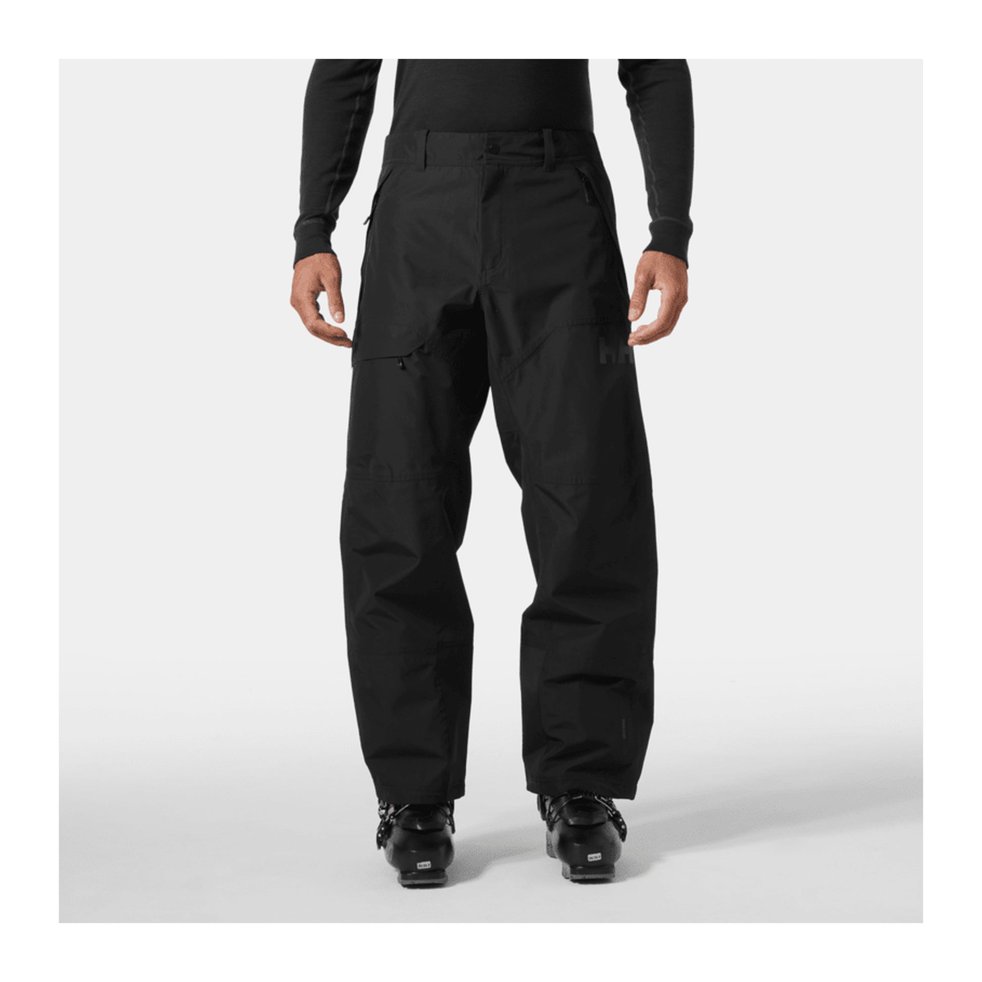 HH Men's Emiko Shell Pant – Black – detail