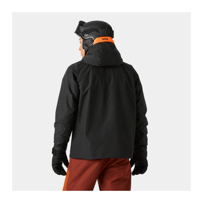 HH Men's Emiko Insulated Jacket – Black – detail