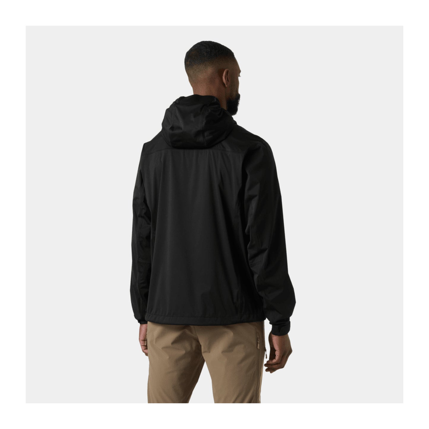 HH Men's Momentum 3L Stretch Jkt – Black – detail