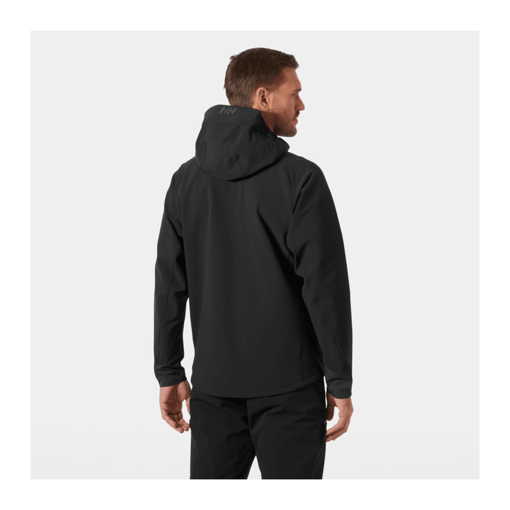 HH Men's Odin Pro Shield Jacket – Black – detail