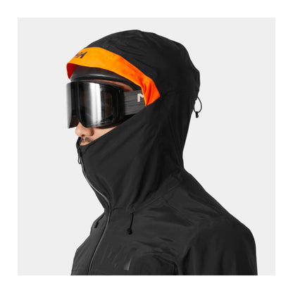 HH Men's Sogn Shell 2.0 Jacket – Black – detail