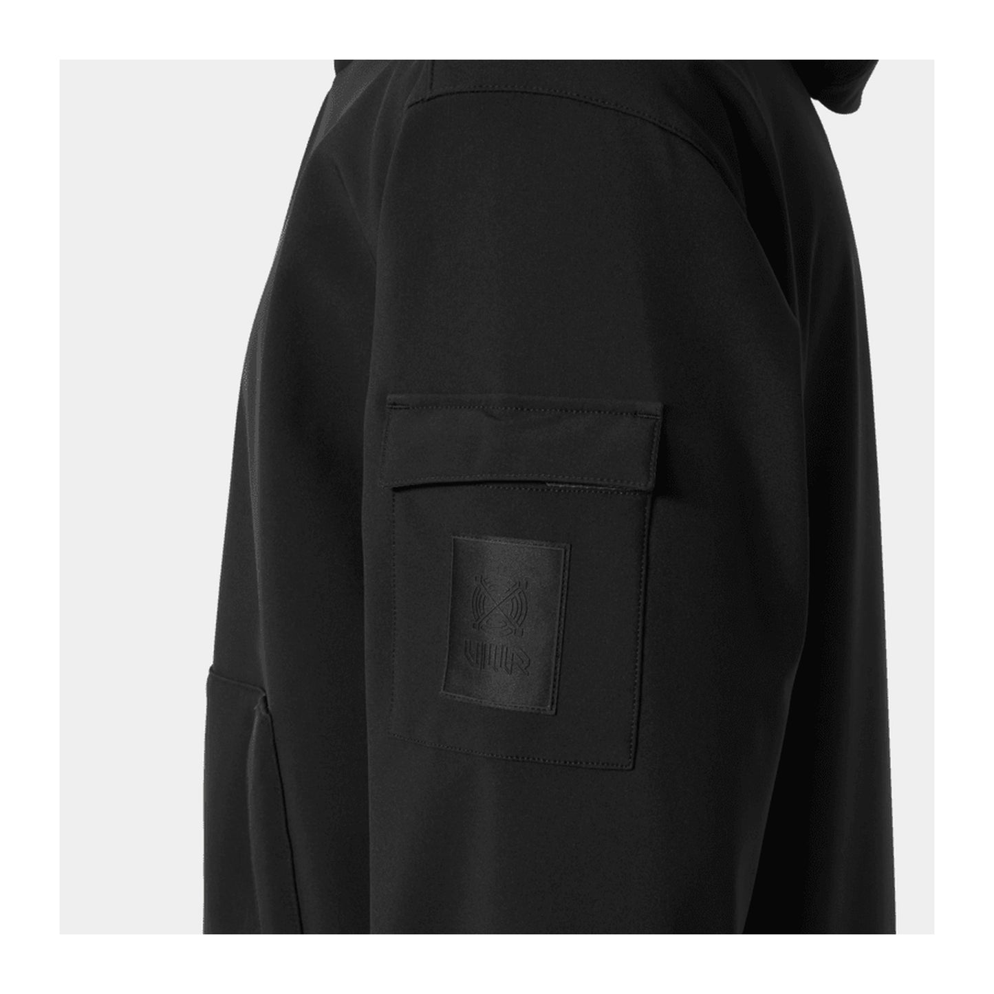 HH Ullr D Ridable Hoodie – Black – detail