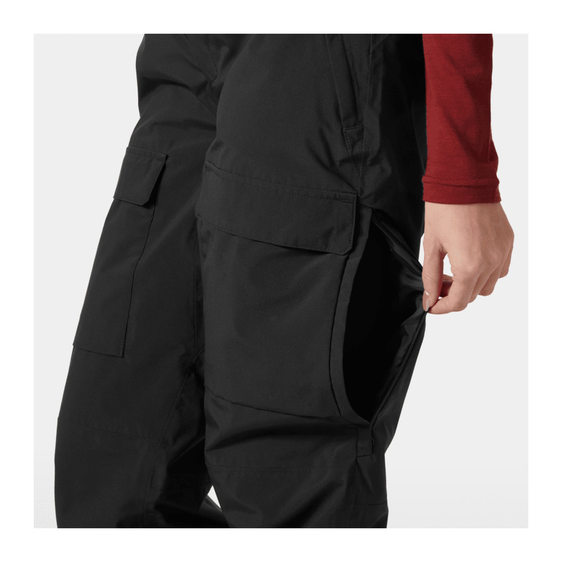 HH Women's W Switch Cargo 2.0 Pant – Black – detail