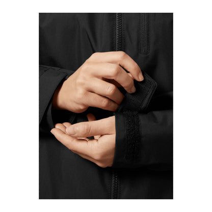 HH Women's W Crew Midlayer Jacket 2 – Black – detail