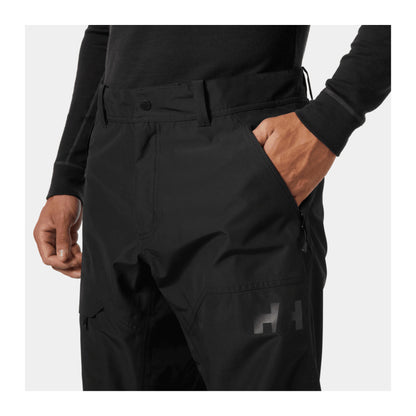 HH Men's Emiko Shell Pant – Black – detail